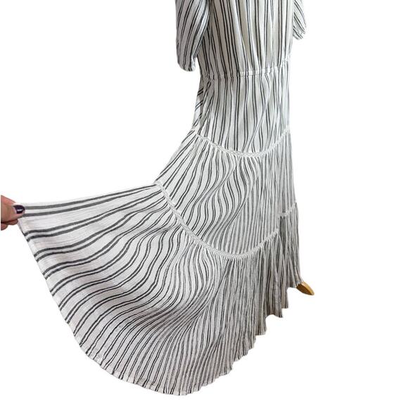 NWOT Lauren Ralph Lauren Maxi Prairie Tiered Boho Milk Maid Maxi Dress Size 16 - Picture 6 of 8